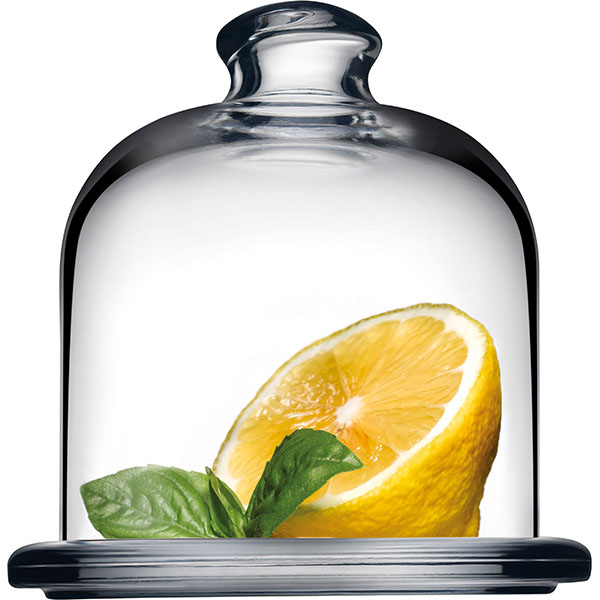 Лимонница Pasabahce Бейзик с крышкой стеклянная