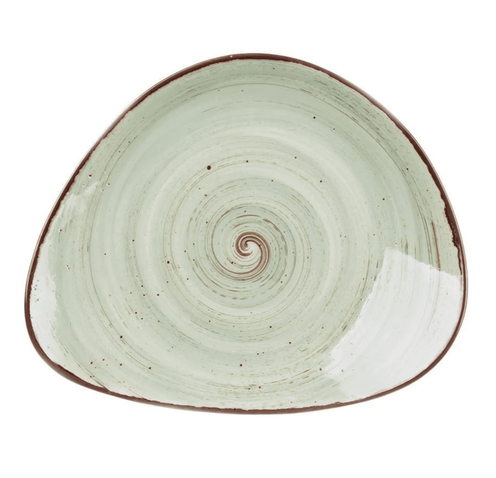 Тарелка P.L. Proff Cuisine Fusion Blue Lake 26,5×22×4 см